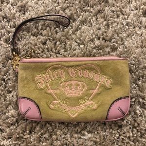 Juicy Couture Leather Wristlet